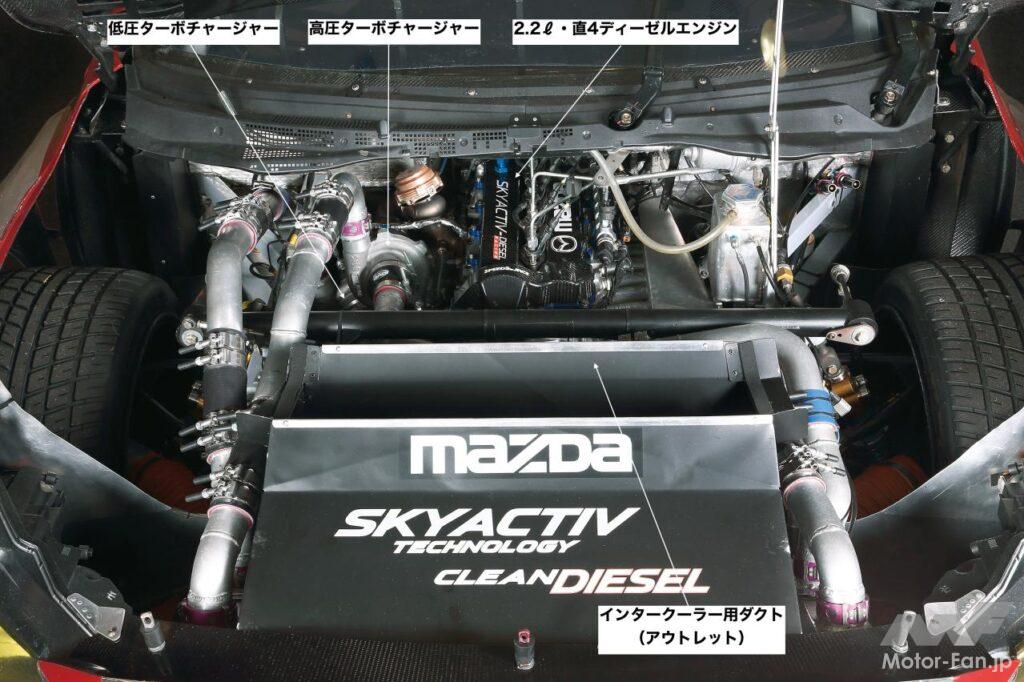 5000rpmで走るディーゼルレーサーMazda6 SKYACTIV Clean Diesel