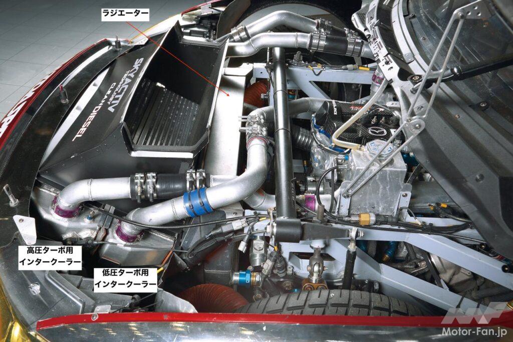 「5000rpmで走るディーゼルレーサーMazda6 SKYACTIV Clean Diesel Racecar［内燃機関超基礎講座］」の6枚目の画像