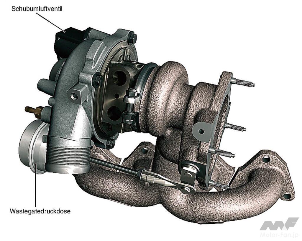 「VW初代TSI［EA111］スーパーチャージャー＋ターボチャージャーのダブル過給［内燃機関超基礎講座］」の6枚目の画像