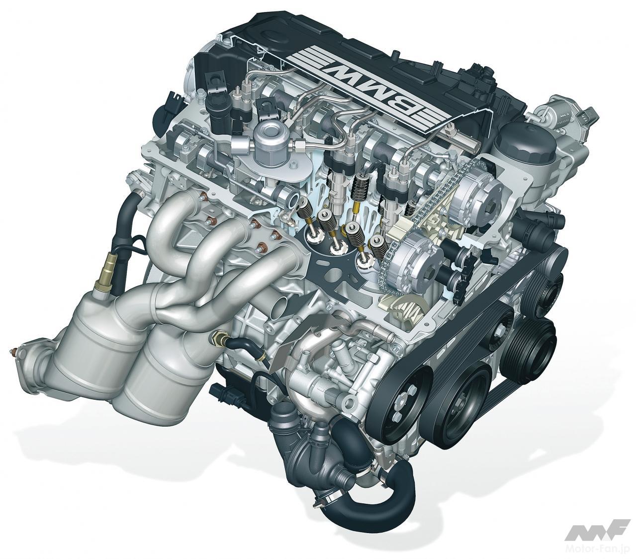 「少し前のBMW2.0ℓ直4自然吸気エンジン［N43型］E90系3シリーズの主力エンジン［内燃機関超基礎講座］」の1枚目の画像