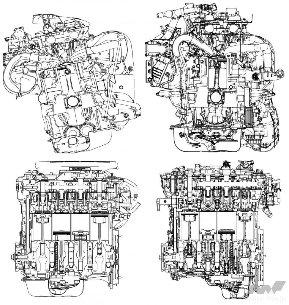 「同じエンジンの縦と横、トヨタ2AR-FXE型／2AR-FSE型で何が違うのか、どこを変えたのか［内燃機関超基礎講座］」の1枚目の画像