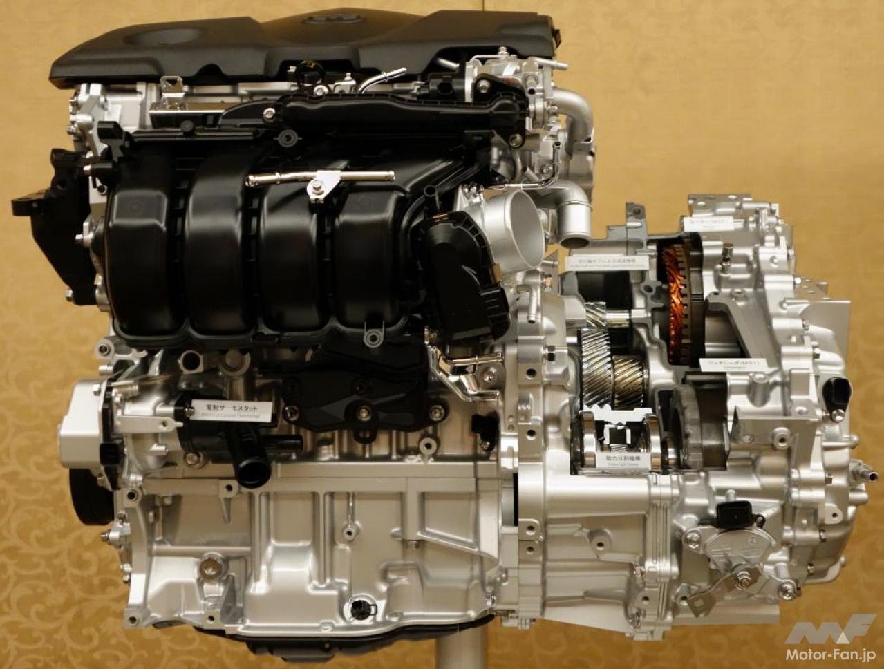 大きな横置きTHS用エンジン：カムリのA25A-FXS［内燃機関超基礎講座