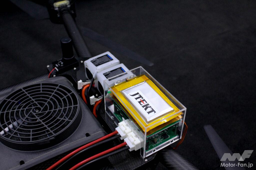 「ジェイテクト：高耐熱リチウムイオンキャパシタが水素燃料電池ドローンの補助電源に採用」の2枚目の画像
