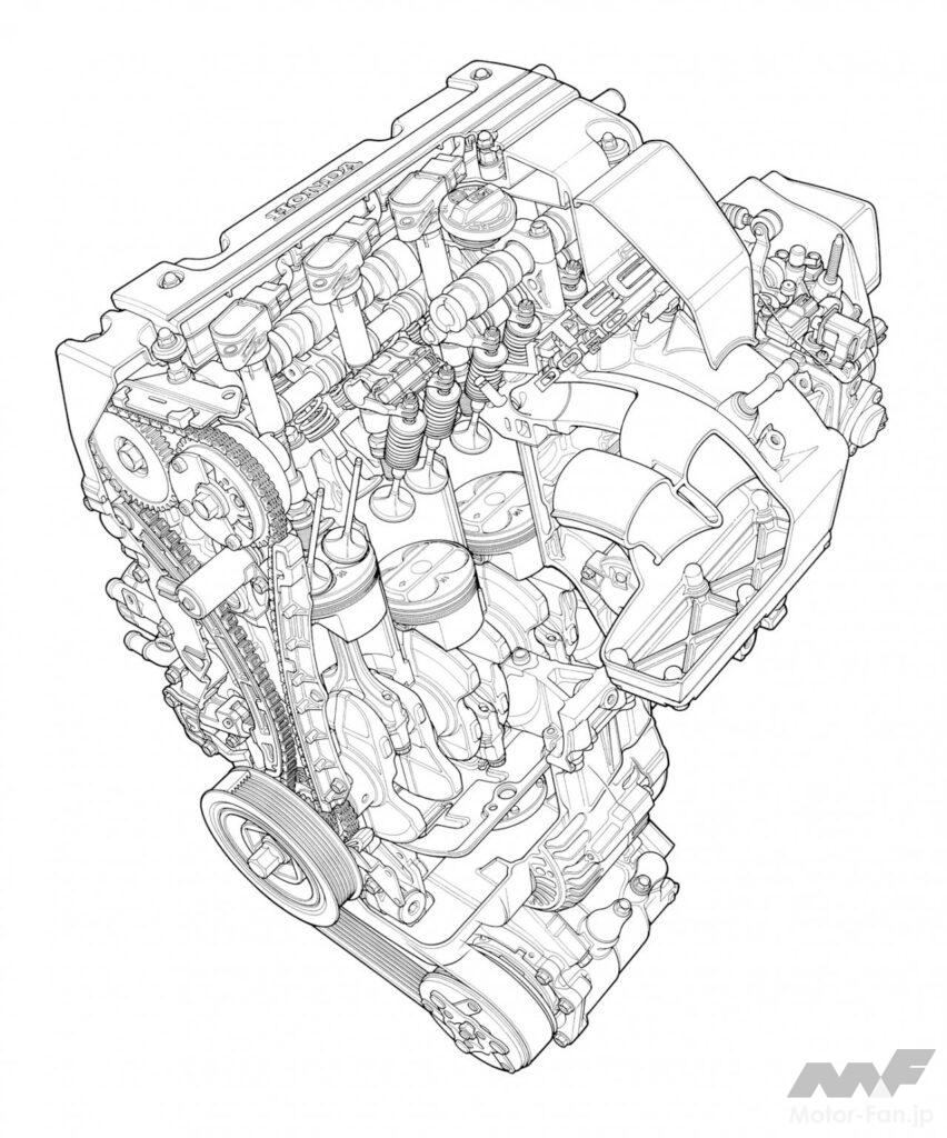 「NA時代のタイプRが搭載していた2.0ℓエンジン［ホンダ・K20A型］［内燃機関超基礎講座］」の3枚目の画像