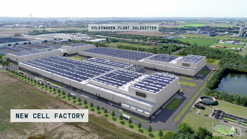 「フォルクスワーゲンがザルツギッター工場で定礎式を実施、新会社「PowerCo」を設立し世界的なバッテリー事業に参入する。」の1枚目の画像