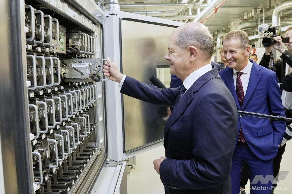 「フォルクスワーゲンがザルツギッター工場で定礎式を実施、新会社「PowerCo」を設立し世界的なバッテリー事業に参入する。」の2枚目の画像