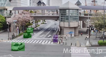 「コンチネンタル：I・TOP横浜「インテリジェント・インターセクション」交通流観測の実証実験をみなとみらい21地区にて開始」の2枚目の画像
