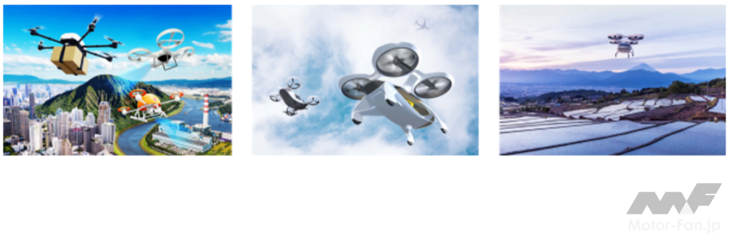 「NEDO：ドローン・空飛ぶクルマの性能評価手法と運航管理技術の開発に着手」の2枚目の画像