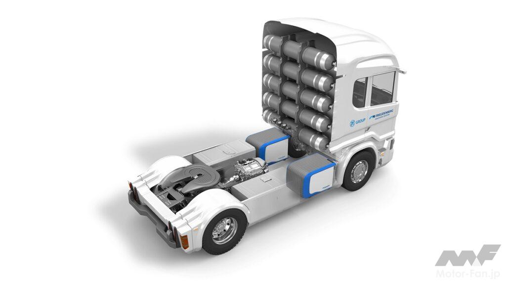 「ZFとフロイデンベルグが共同で燃料電池ドライブに関するパートナーシップを発表。」の2枚目の画像