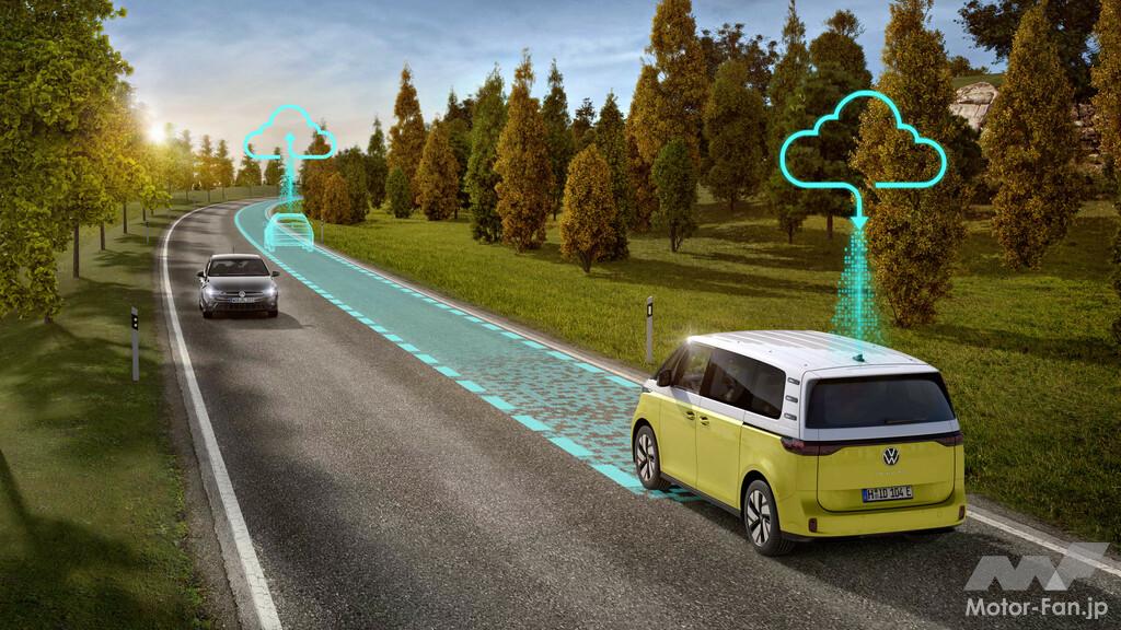 「【海外技術情報】VW：『ID. Buzz』が搭載する革新的な運転支援システム」の1枚目の画像