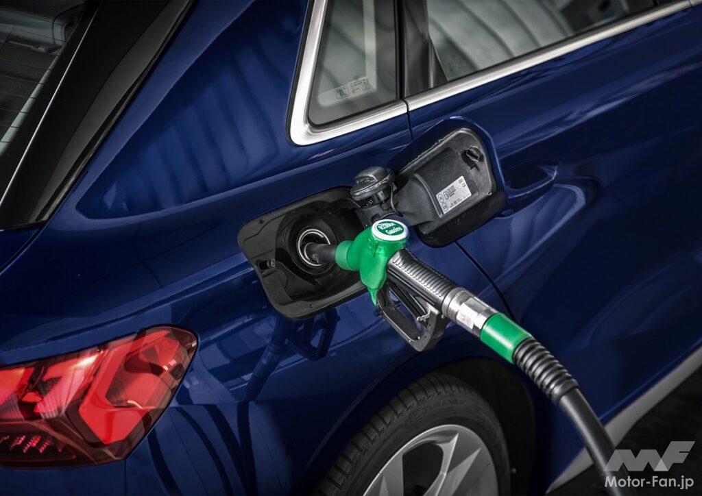 「アウディが再生可能燃料「R33ブルーディーゼル」、「R33ブルーガソリン」を給油して新車販売。化石燃料比でCO₂排出量を20%以上削減」の1枚目の画像