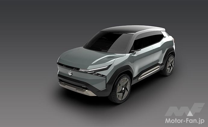 「スズキが新型EVコンセプトモデル「eVX」を世界初公開。2025年までに市販化を予定するクロスオーバーモデル」の2枚目の画像