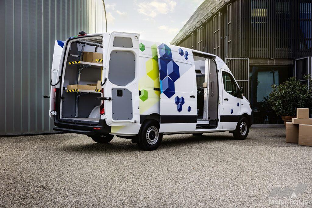 「メルセデス・ベンツが新型EVバン「eスプリンター」を欧州で発表」の4枚目の画像