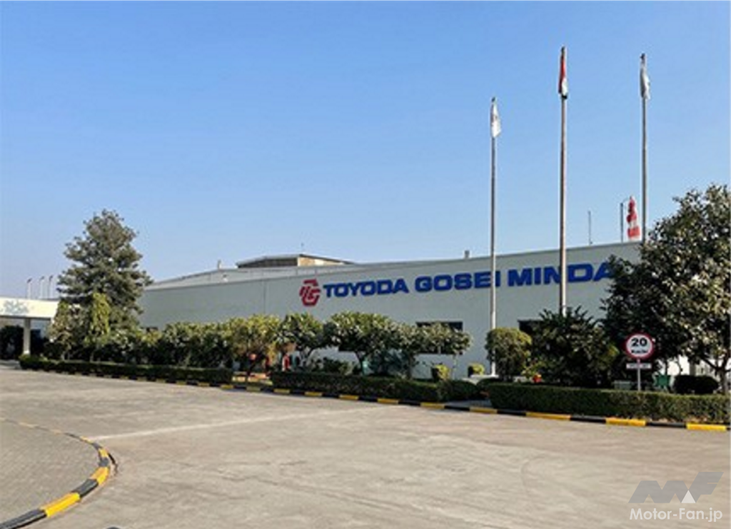 「豊田合成がエアバッグ生産能力の強化を図りインド北部の豊田合成ミンダインディア・ニムラナ工場に生産設備を導入」の1枚目の画像