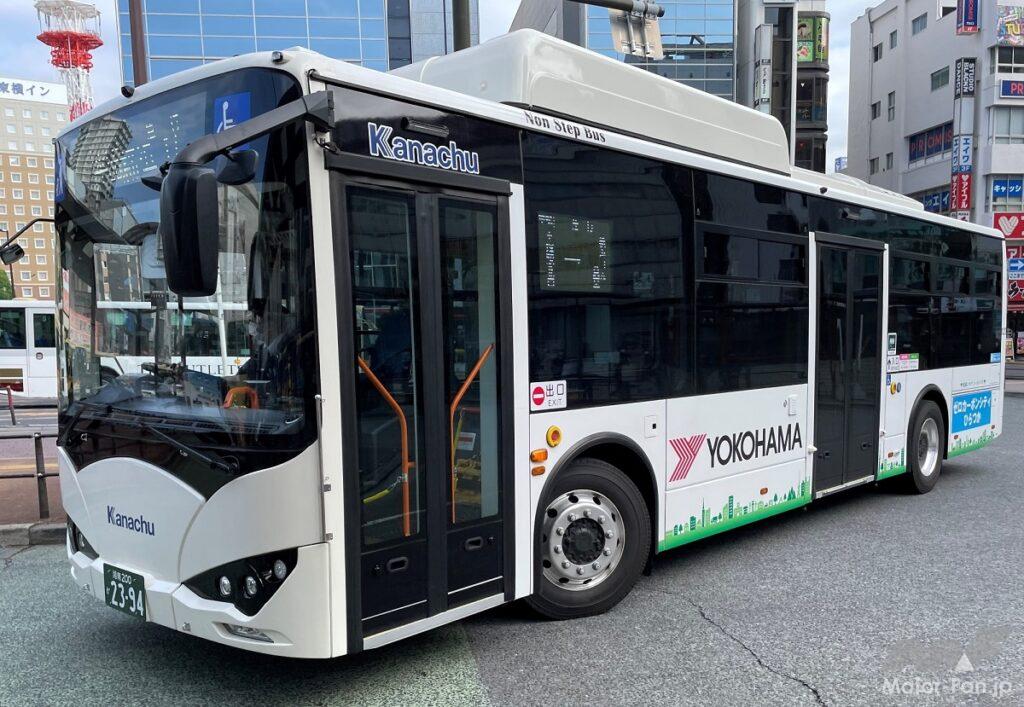 「横浜ゴム、神奈川中央交通のEVバスでタイヤソリューションサービス実証実験を実施」の1枚目の画像