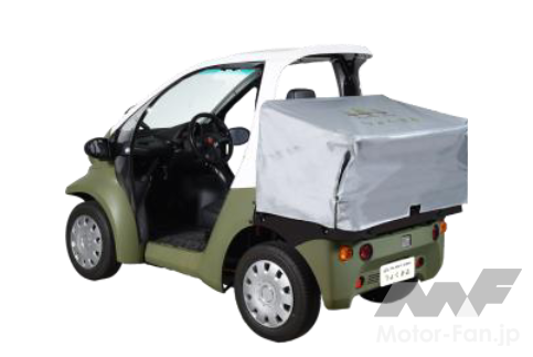 「トヨタ車体、植物材料「TABWD」を使用した超小型BEVコンセプトなどの製品群を「人とくるまのテクノロジー展 2023」に出展」の2枚目の画像