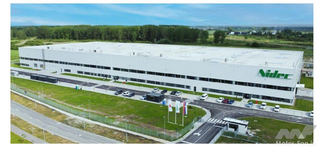 「ニデック、セルビア新工場の開業式を開催。車載用モーター、インバーター・ECU供給体制を構築」の2枚目の画像