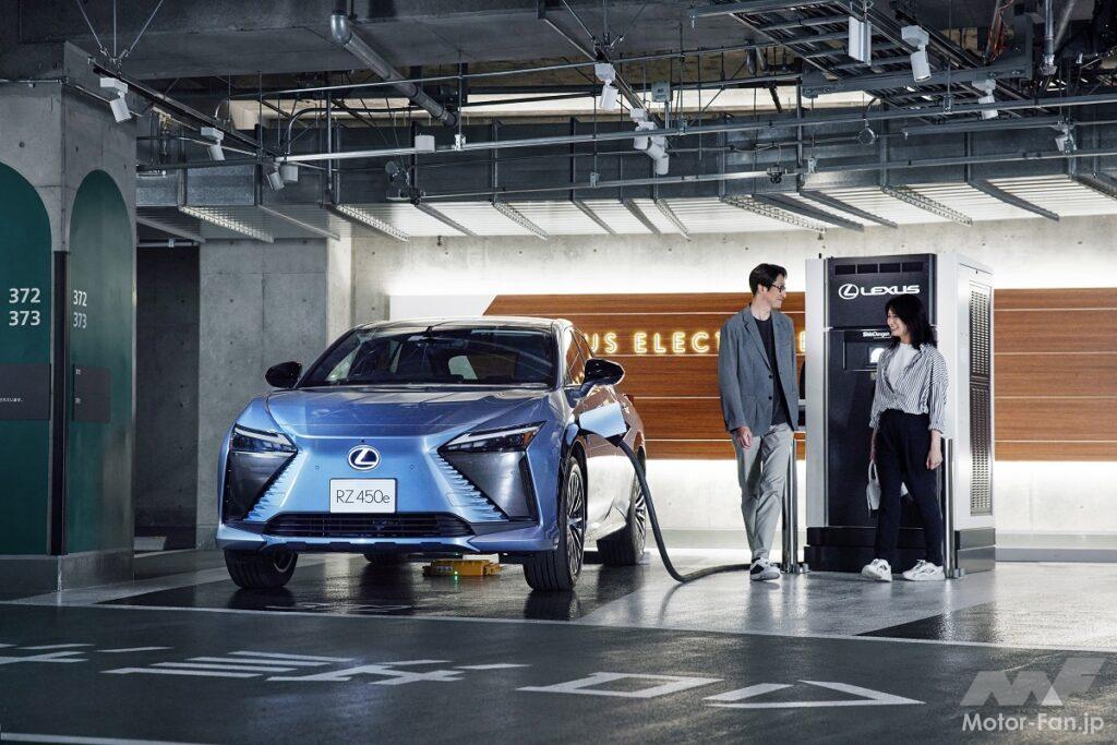 「LEXUS、オーナー向け「レクサス充電ステーション」を東京ミッドタウン日比谷に開設」の6枚目の画像