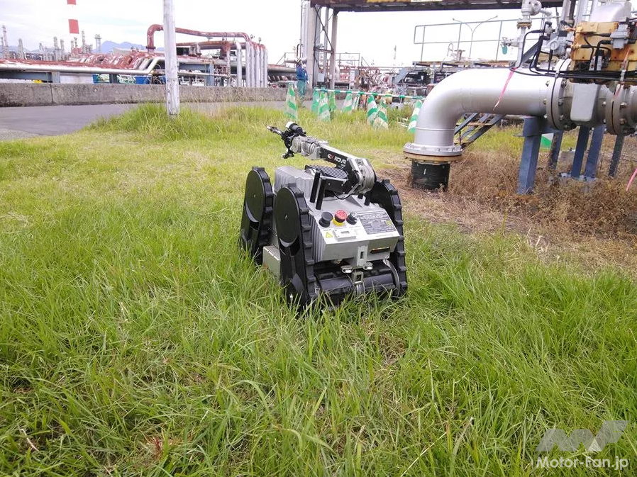 「三菱重工、プラント巡回点検防爆ロボット「EX ROVR」第二世代機をENEOS大分製油所にて連続稼働達成」の2枚目の画像
