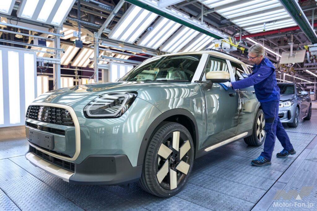 「新型MINIカントリーマンが、BMW・ライプツィヒ工場にて製造開始。電動車の製造能力を高めた同工場にて3種のパワートレインを搭載」の17枚目の画像