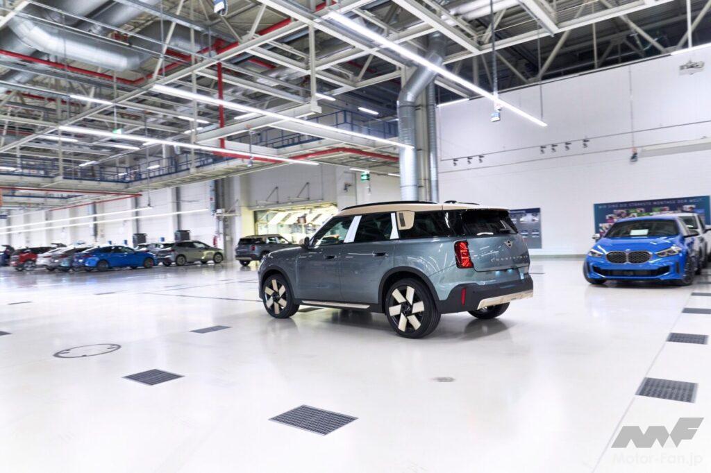 「新型MINIカントリーマンが、BMW・ライプツィヒ工場にて製造開始。電動車の製造能力を高めた同工場にて3種のパワートレインを搭載」の16枚目の画像