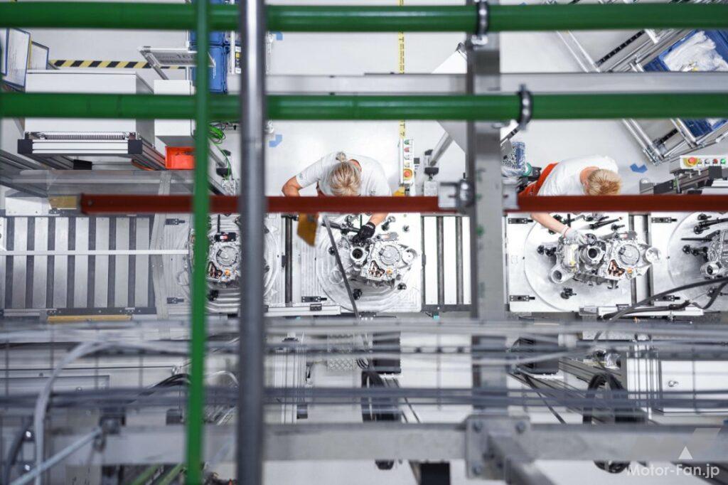 「アウディ、ハンガリー・ジェール工場で電動車用モーターの生産を開始」の2枚目の画像