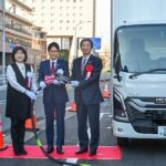 「いすゞ、横浜市の全国初BEVトラック対応公道充電ステーションの実証実験に参画」の2枚目の画像ギャラリーへのリンク