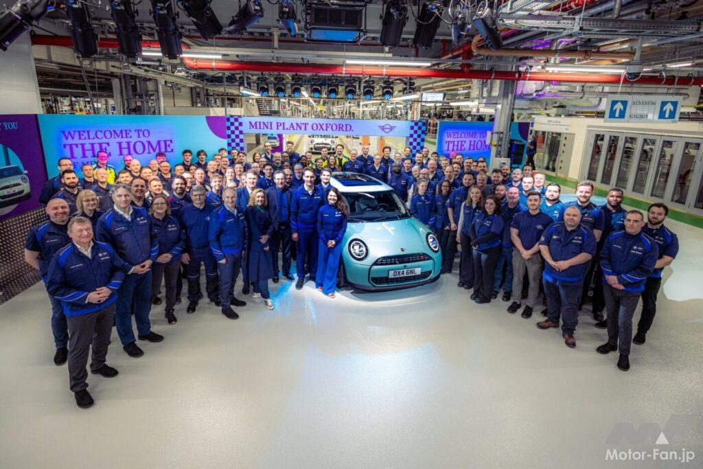 「MINIオックスフォード工場、第5世代となる新型MINIクーパーの生産を開始」の1枚目の画像