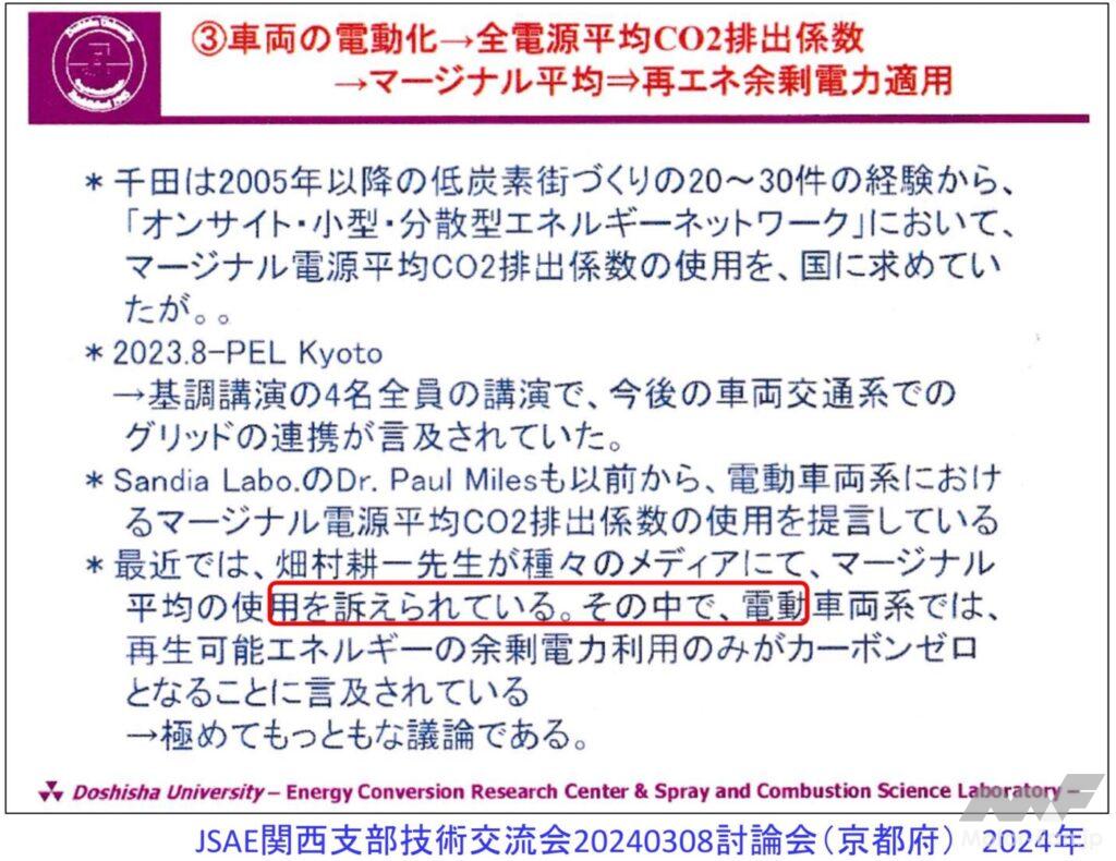 「前編：マージナル電源論から考える将来の自動車用カーボンニュートラルのパワートレイン［2025年畑村博士の年頭所感］」の11枚目の画像