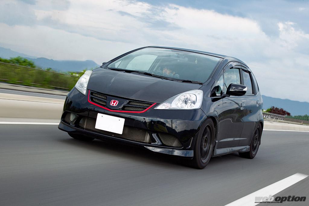 2代目フィットがコーナリング番長に大変身 Ffコンパクトの楽しさを追求した技ありチューンド Web Option ウェブ オプション 2代目フィットがコーナリング番長に大変身 Ffコンパクトの楽しさを追求した技ありチューンド Web Option ウェブ オプション