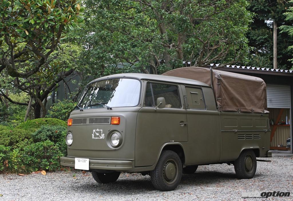 博物館レベルの軍用車両で楽しむカーライフ 1976年式vwミリタリートラックの衝撃 Web Option ウェブ オプション