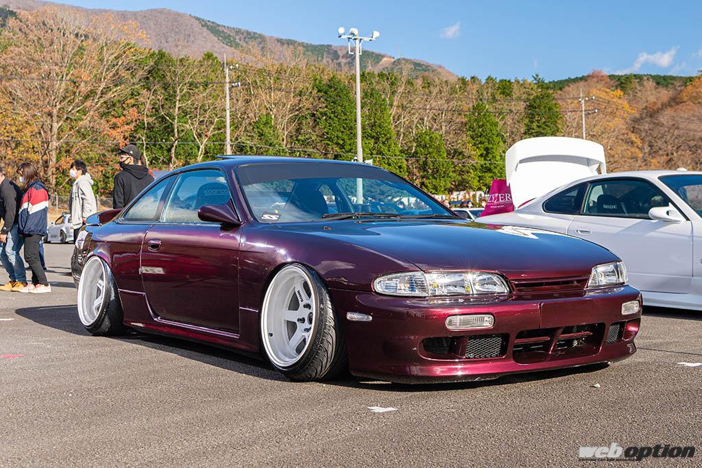 純ベタを突き詰めたスタンス仕様のs14シルビア前期 2トーンへの拘りが作り上げた美麗シャコタンスタイル Web Option ウェブ オプション 純ベタを突き詰めたスタンス仕様のs14シルビア前期 2トーンへの拘りが作り上げた美麗シャコタンスタイル Web Option ウェブ オプション