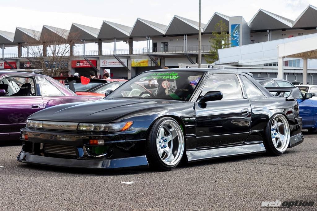 定番ドリ車スタイルに今時のエッセンスを融合した美麗s13シルビア 外観のイメージは不良の学ラン Web Option ウェブ オプション 定番ドリ車スタイルに今時のエッセンスを融合した美麗s13シルビア 外観のイメージは不良の学ラン Web Option ウェブ オプション