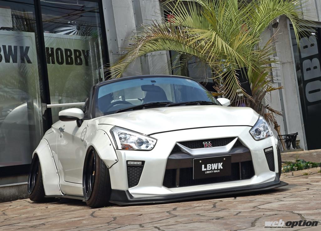 これぞベイビーr35gt R リバティーウォーク仕様の現行型コペンが可愛すぎる Web Option ウェブ オプション これぞベイビーr35gt R リバティーウォーク仕様の現行型コペンが可愛すぎる Web Option ウェブ オプション