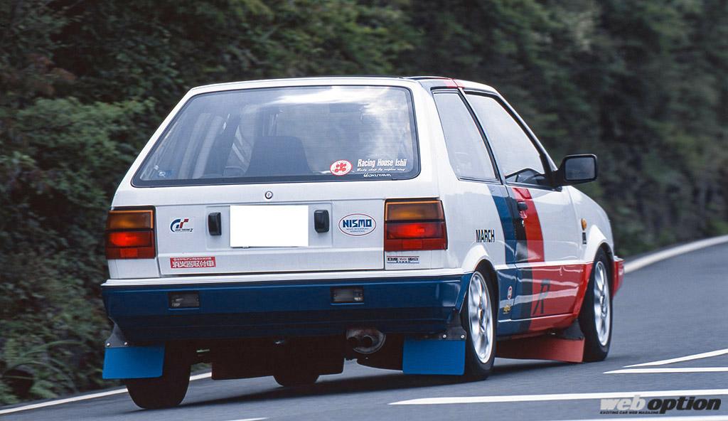 完全競技ベース車として生まれたek10型マーチrという異色作 昭和の小さな怪物に乗ってみた Web Option ウェブ オプション
