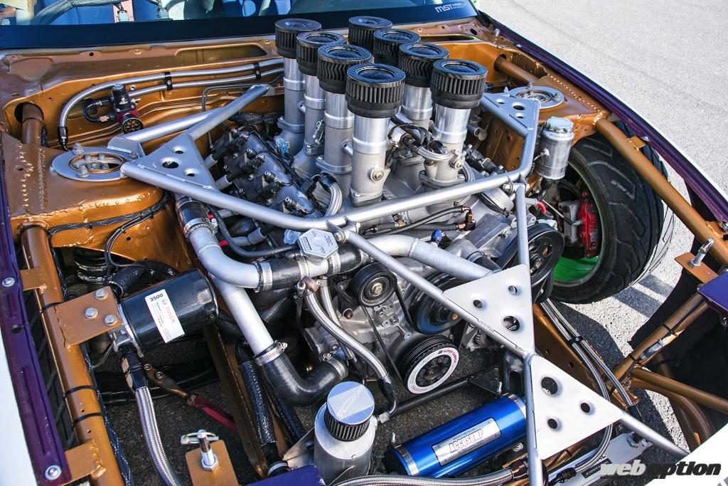 「「S13シルビアにアメリカンV8エンジンを換装！」これが本場のホットロッド・ドリフトスタイルだ!!」の4枚目の画像