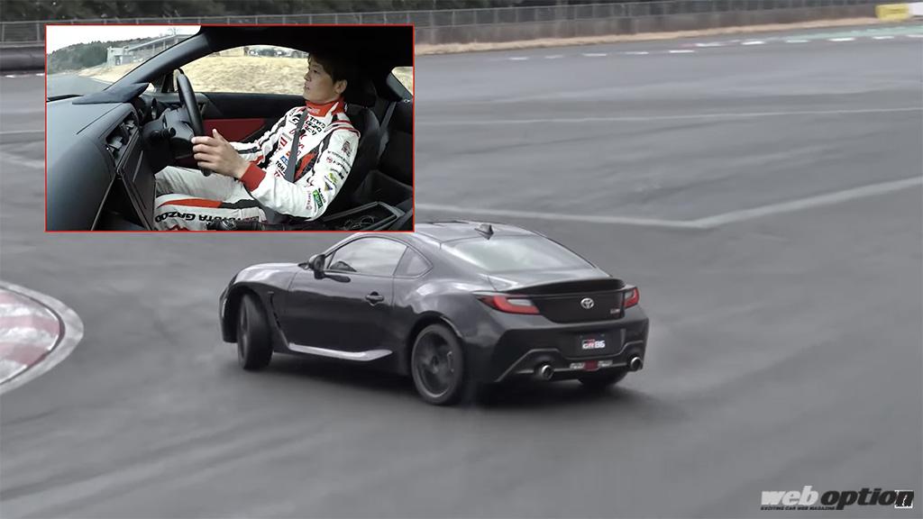 「「GR86はドリフト適性が高いんです！」開発ドライバー佐々木雅弘がフルノーマル車で魅せる【V-OPT】」の3枚目の画像