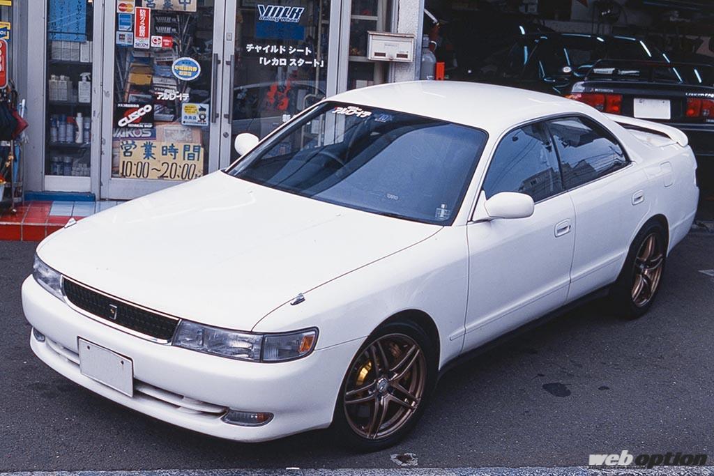 遅すぎオヤジセダンが快感naマシンに変貌 Jzx90改スポーツインジェクション仕様は変態すぎる Web Option ウェブ オプション