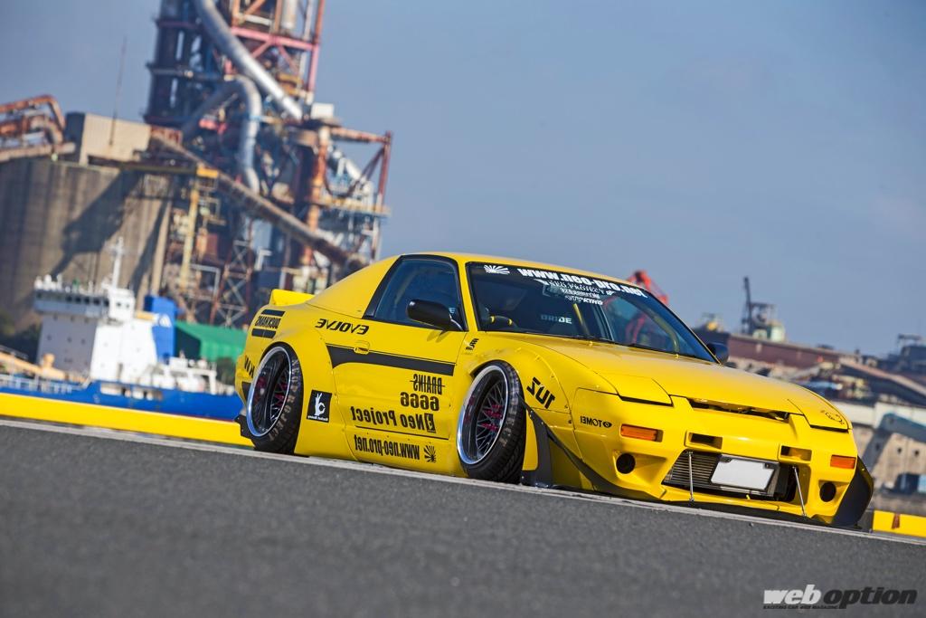 和製スーパーカーを目指して180SXにV8エンジン換装！」独創のワイド