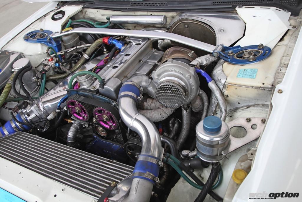 「「S15シルビアにトヨタ直4エンジンを換装!?」想定外すぎる魔改造サーキット仕様に迫る」の5枚目の画像