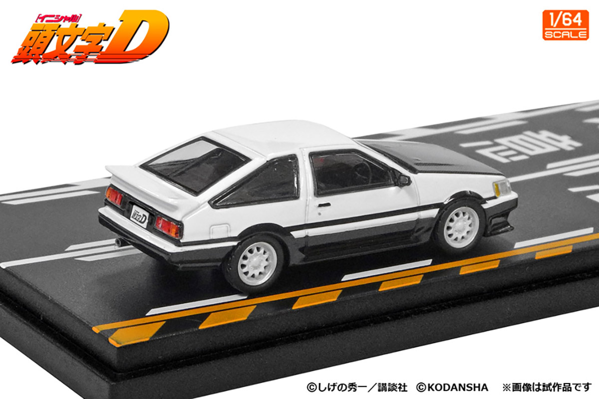 頭文字dファン必見 高橋啓介fd3sと秋山渉ae86レビンのバトルがスケールモデル化 画像ギャラリー 7枚目 全7枚 Web Option ウェブ オプション