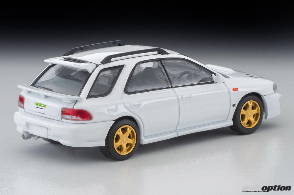 「「後期型を忠実に再現！」インプレッサピュアスポーツワゴンWRX STバージョンVの新作トミカ登場」の2枚目の画像