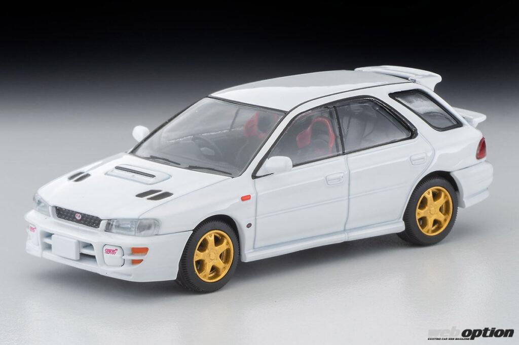 「「後期型を忠実に再現！」インプレッサピュアスポーツワゴンWRX STバージョンVの新作トミカ登場」の3枚目の画像