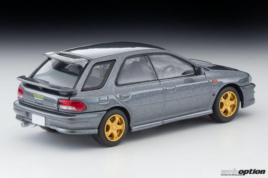 「「後期型を忠実に再現！」インプレッサピュアスポーツワゴンWRX STバージョンVの新作トミカ登場」の18枚目の画像