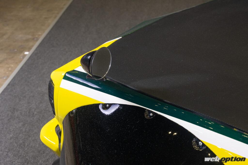 「「鉄板ワークスフェンダーが強烈すぎ！」ND型ロードスターで片山サバンナRX-3を完全再現【東京オートサロン2023】」の1枚目の画像