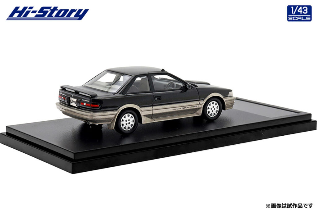 「「インターアライドらしいマニアックさ炸裂！」AE92レビンGT-Zの1/43スケールモデル登場」の2枚目の画像