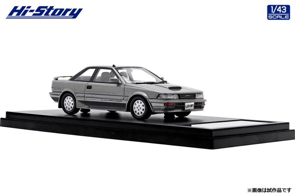 「「インターアライドらしいマニアックさ炸裂！」AE92レビンGT-Zの1/43スケールモデル登場」の7枚目の画像