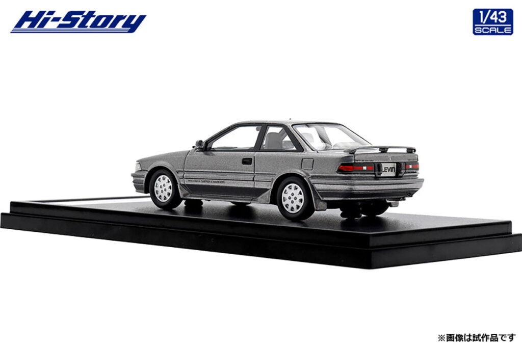 「「インターアライドらしいマニアックさ炸裂！」AE92レビンGT-Zの1/43スケールモデル登場」の8枚目の画像