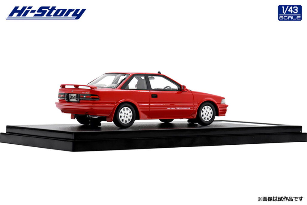 「「インターアライドらしいマニアックさ炸裂！」AE92レビンGT-Zの1/43スケールモデル登場」の11枚目の画像