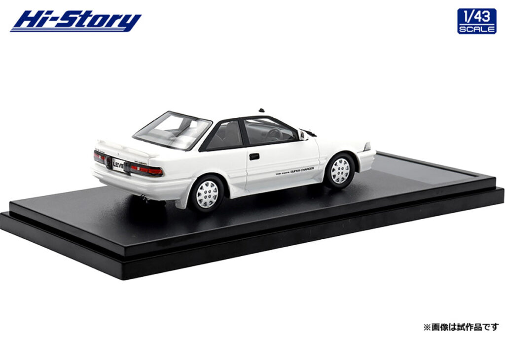 「「インターアライドらしいマニアックさ炸裂！」AE92レビンGT-Zの1/43スケールモデル登場」の14枚目の画像